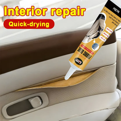 Car Interior Sealant & Plastic Repair Adhesive Kit – Seat Adhesive, Super Windproof Strip Glue & Sealing Pad for Car Body, Door, Trim & Interior Repair – Fast-Fix Auto Repair Glue