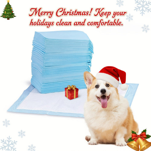 Extra Large Dog Pee Pads 6X Thicker Super Absorbent Leak-Proof Quick-Dry Puppy Training Pads Odor Control 28x34 Inch 50-200 Count Home Camping Pet Toilet