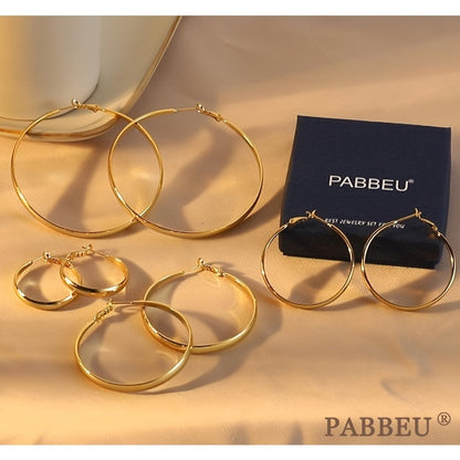 S925 Sterling Silver Large Hoop Earrings Hypoallergenic Thin Oversized Big Hoops French Minimalist Style for Women Girls Daily Vacation Jewelry
