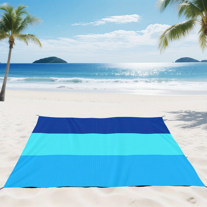 Extra Large Anti Sand Beach Blanket for 4-7 People 82x78 Inch Waterproof Lightweight Sandproof Picnic Mat for Beach Camping Hiking Travel Outdoor