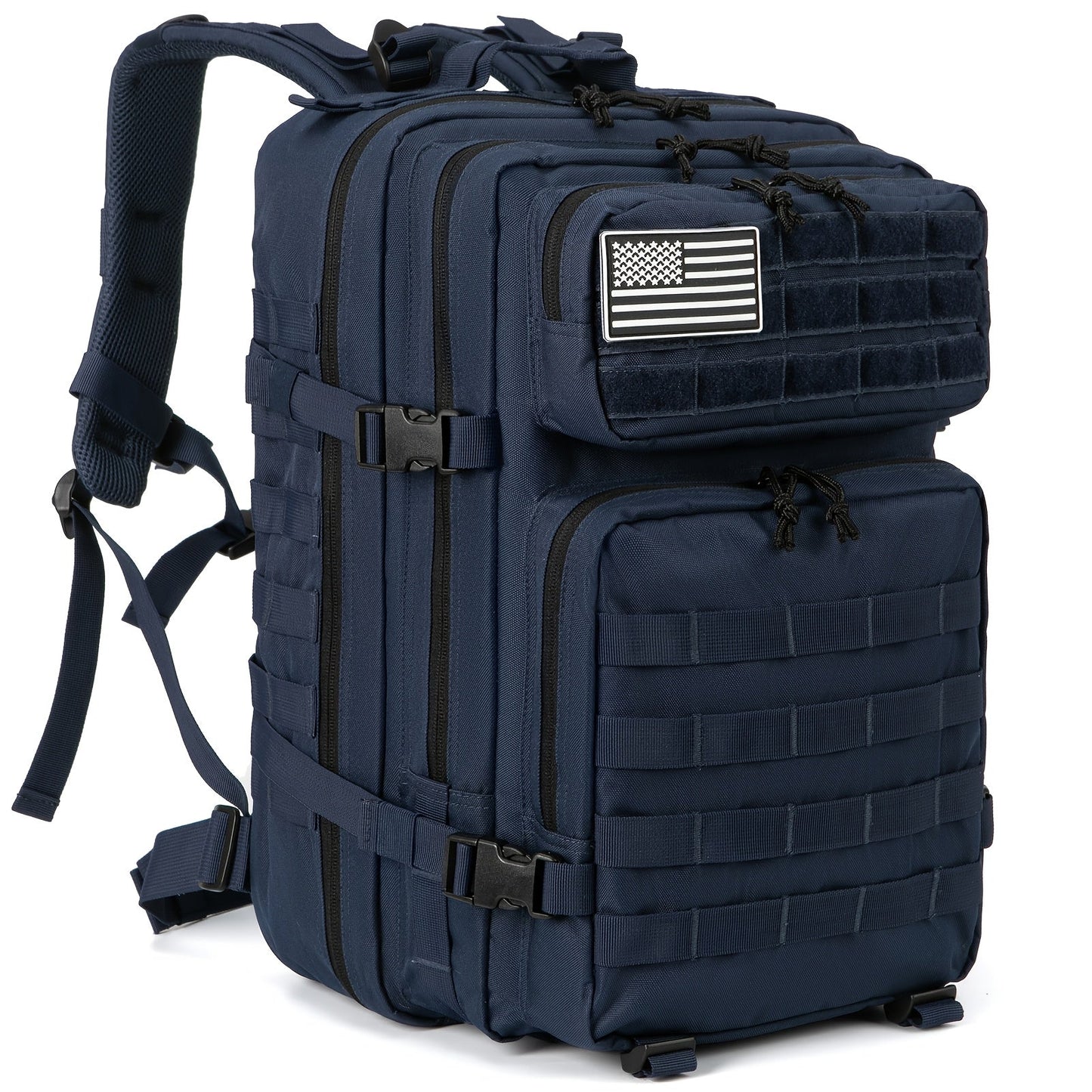 45L Tactical Backpack for Men & Women – Large Capacity Hiking Camping Travel Bag, 3-Day Bug Out Bag for Outdoor Fitness & Adventure, 13 Colors Available