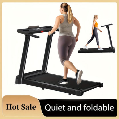3-in-1 Foldable Treadmill with 14% Incline – Portable Home Treadmill with Handle, 300 LBS Capacity, 3.0HP Quiet Motor, Walk Jog Run Modes, Compact Walking Pad for Home Gym