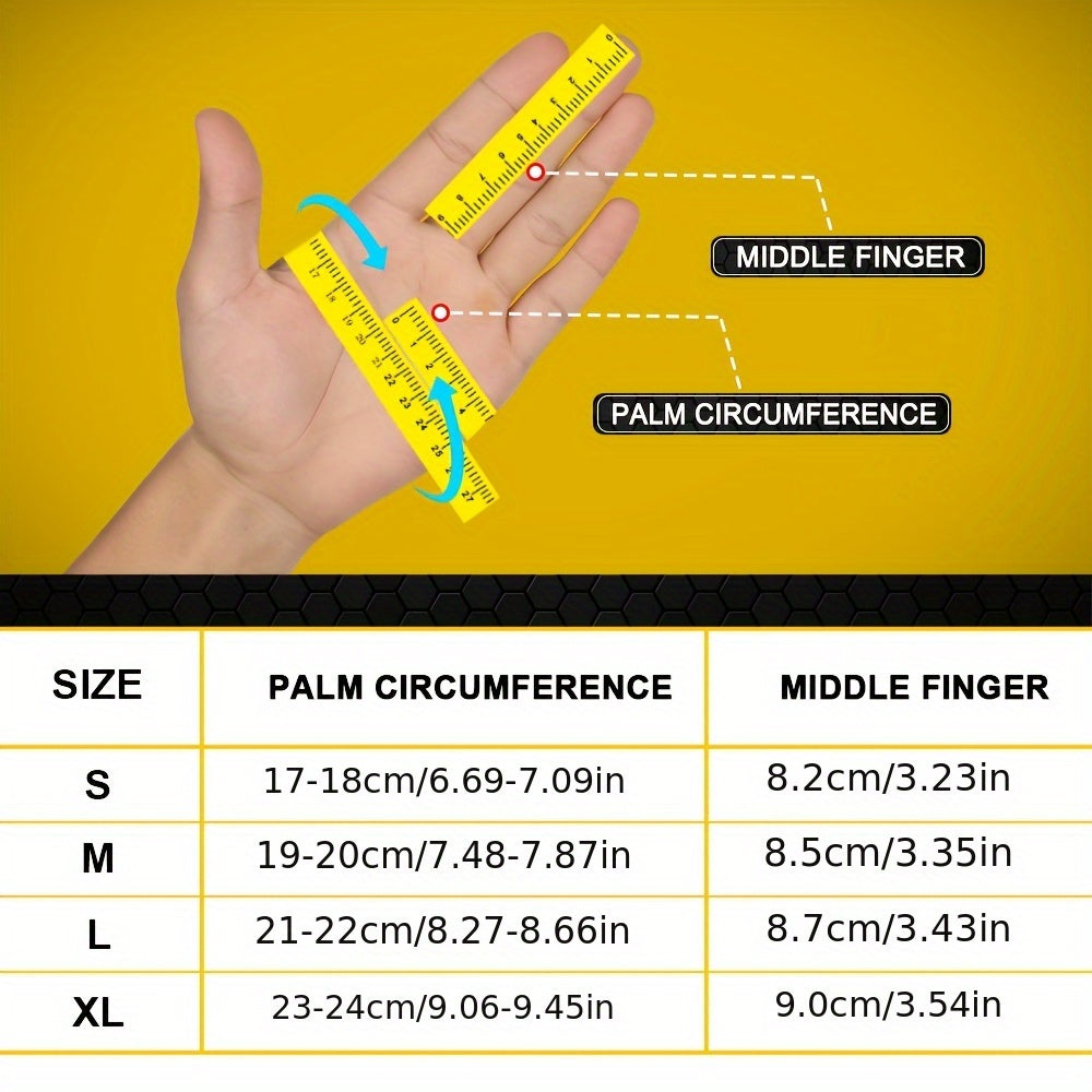 Tactical Full Finger Gloves with Touchscreen Compatibility Anti-Skid Wear-Resistant for Motorcycle Hiking Camping Hunting Shooting Cycling Outdoor Sports Men Women Black