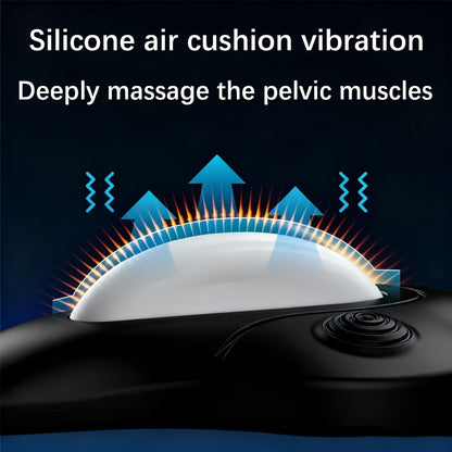 Electric Pelvic Floor Trainer – Cordless Kegel Cushion Device with 6 Vibration Modes for Pelvic Floor Exercises & Muscle Relaxation, Quiet Rechargeable Fitness Equipment for Men & Women at Home