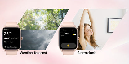 FAWEIO Smart Watch with Alexa & Wireless Calling – 1.8" HD Touchscreen, Fitness Tracker, 100+ Sports Modes, Compatible with iPhone & Android, for Women & Men
