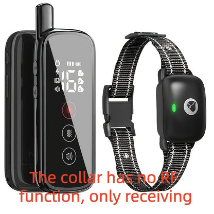 Dog Training Collar with Remote IP68 Waterproof – Rechargeable E-Collar for Small Medium Large Dogs, 3 Modes Beep Vibration Shock, 1640ft Range