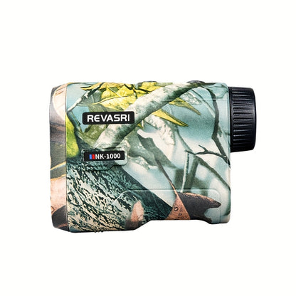 1000M Laser Rangefinder Monocular for Golf & Outdoor – Slope Compensation, Flagpole Lock, 7 Measurement Modes, USB Rechargeable, Compact Lightweight Design for Hunting & Observation