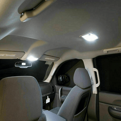 40PCS Car LED Interior Bulb Kit T10 W5W 31mm 42mm 6000K Cool White 12V, No Error Map Dome Door Trunk Courtesy Light Replacement Set for Most Cars