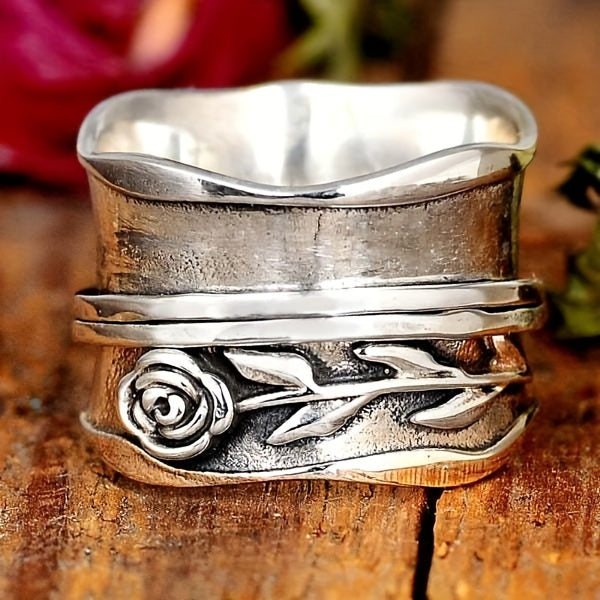 4pcs Men's Retro Patterned Ring Set Classic Vintage Exquisite Gentleman Rings Luxurious Fashion Jewelry Sizes 7 8 9 10 11 Gift for Him