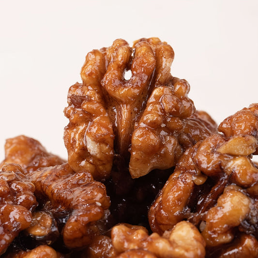 Mixed Nuts Gift Pack 8 Bags Honey Amber Walnuts Roasted Cashews - High Protein Gluten Free Low Calorie Healthy Snack for Office Parties Holiday Gifts