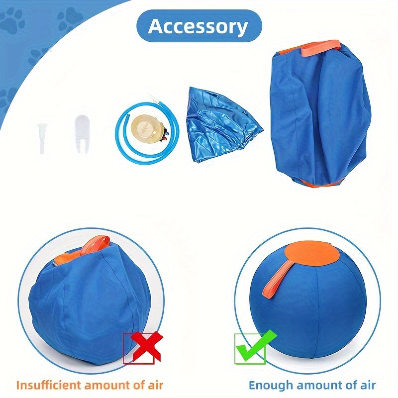 Chew-Resistant Dog Ball Toy for Fetch & Training – Durable Polo Balls for Golden Retrievers, Bulldogs, Shiba Inu, Corgi & Australian Shepherd, Self-Play & Obedience Exercise