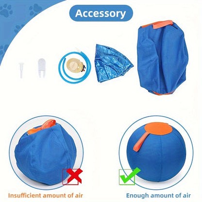 Chew-Resistant Dog Ball Toy for Fetch & Training – Durable Polo Balls for Golden Retrievers, Bulldogs, Shiba Inu, Corgi & Australian Shepherd, Self-Play & Obedience Exercise