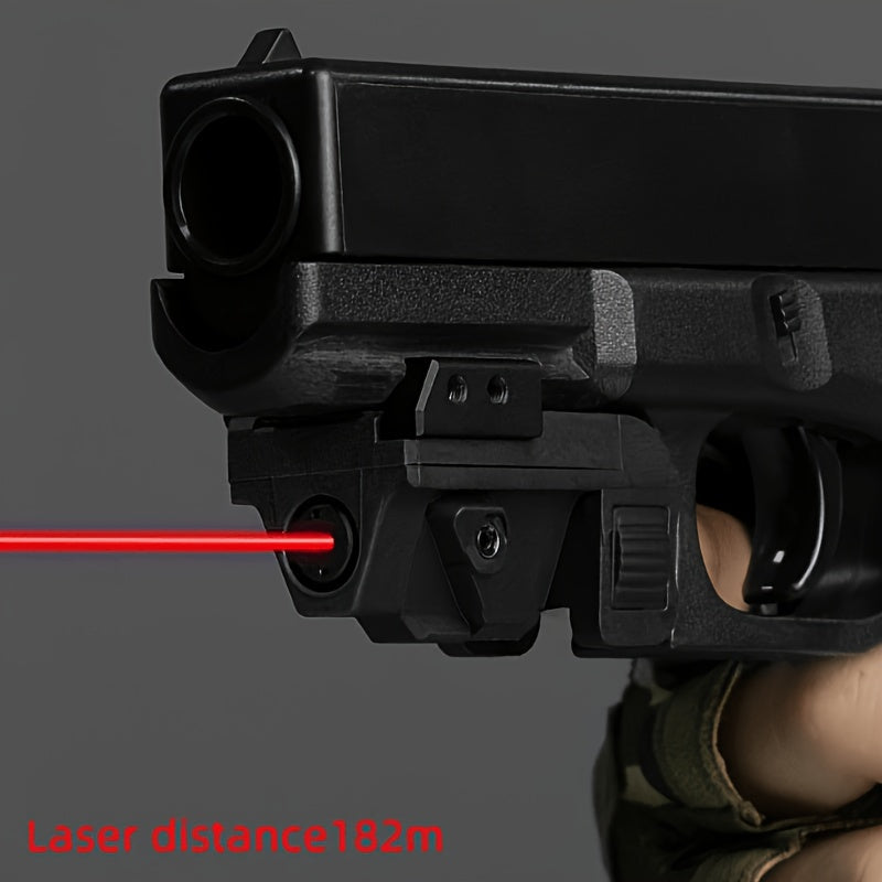 Green Dot Laser Sight USB Rechargeable – Picatinny Rail Mount with Strobe Mode, 5mW Class IIIA, Compact Lightweight for Pistols & Rifles, 21mm Rail, 2.5hr Battery Life