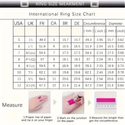 925 Sterling Silver Hollow Double-Layer Heart Ring – Elegant Romantic Silver Plating Design for Women, Dainty Stacked Heart Ring, Perfect Gift in Sizes 6-10 for Valentine's Day & Anniversary