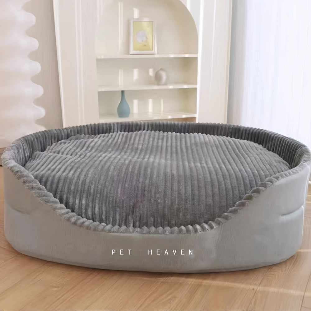 Large Dog Bed Thickened Washable - Bite Resistant Machine Washable Pet Bed for Large Dogs, All-Season Universal Design, Available in M to XXL Sizes, Durable Orthopedic Dog Mat