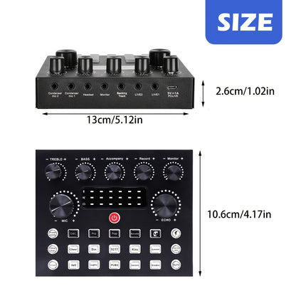 BM800 Condenser Microphone & Sound Card Recording Kit – Home Studio Bundle for Podcasting, Streaming, Voice Overs & Music, Compatible with PC, Smartphone & Tablet, Multiple Models Available