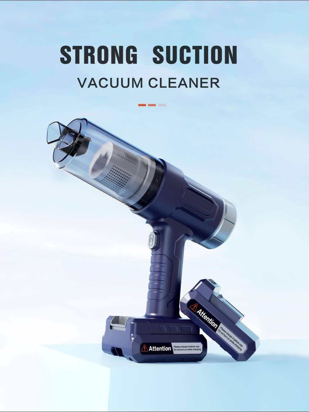 Cordless Gap Vacuum Cleaner 5KPa Strong Suction USB Rechargeable Wireless Handheld Dust Collector for Car, RV, Kitchen Gaps, Floor & Home – 2000mAh Battery, One-Click Empty, Compact Portable Design