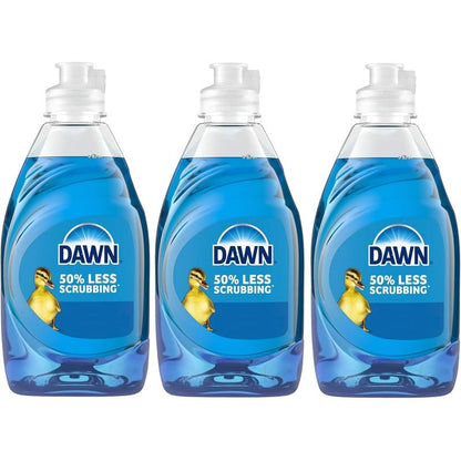 Dawn Ultra Original Scent Dish Soap 3-Pack – 7.5 oz Each, 3x Grease Cutting Power, Squeaky Clean Dishes Every Time, Value Pack for Home & Kitchen