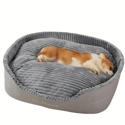 Large Dog Bed Thickened Washable - Bite Resistant Machine Washable Pet Bed for Large Dogs, All-Season Universal Design, Available in M to XXL Sizes, Durable Orthopedic Dog Mat