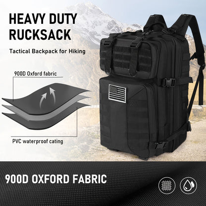 50L High Capacity Tactical Backpack Unisex – MOLLE Military Bag for Camping, Fishing, Hunting, Hiking & Travel – 13 Color Options Including Handbag & Storage Bag Variants