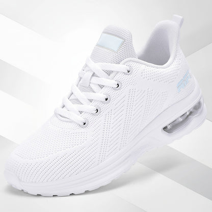 Women's Lightweight Running Sneakers with Air Cushion Sole – Breathable Walking Shoes for Women, Non-Slip Tennis Shoes, Fitness & Gym Sports Shoes, Comfortable Everyday Athletic Sneakers for Ladies