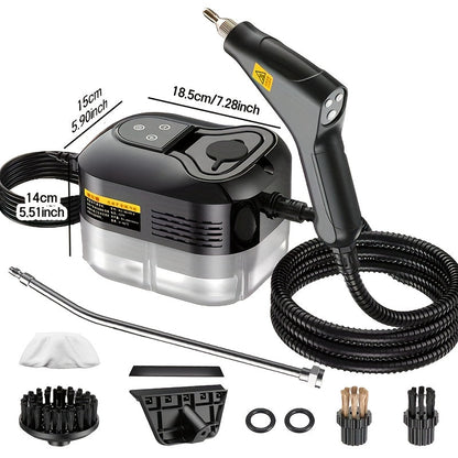 Handheld Steam Cleaner with 35-Piece Accessory Set High Pressure Portable Chemical-Free Deep Clean – Kitchen Grease Sofa Air Conditioner Tile Car Interior Washing Machine 6 Colors