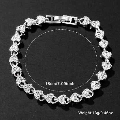 Set of 2 Women's Vintage Heart-Shaped Chain Quartz Watches – Elegant Analog Pointer Style, Gold & Silver Tone, Perfect Gift for Birthdays, Christmas & New Year