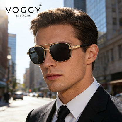 Retro Pilot Polarized Sunglasses Unisex Metal TR90 Frame UV Protection Aviator Style Driving Fishing Outdoor 5 Colors