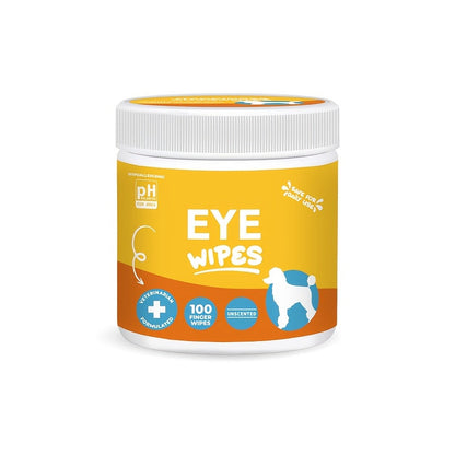 Dog Ear Cleaner Wipes with Finger Wipe Design - Soothing Deodorizing Itch Relief Coconut Scent Pet Ear Cleaning Wipes for All Dog Breed Sizes, Gentle and Easy to Use at Home