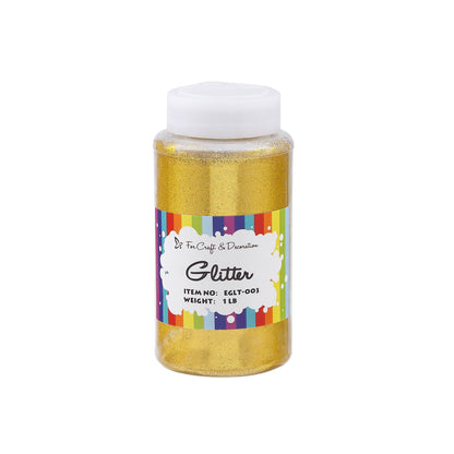 1lb Craft Glitter Powder in 19 Colors – Fine, Ultra Fine & Chunky Glitter with Shaker Top for Tumblers, Resin, Scrapbooking & DIY Crafts, Bulk Glitter for Kids & Adults