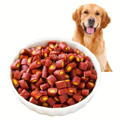 Natural Beef Tendon Dog Chew Sticks 150g Long-Lasting High-Protein Dental Chews Rawhide-Free Dog Treats Healthy Beef Jerky Strips for Puppies Adult Dogs Training