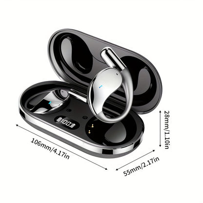 AI Translation Headset Bone Conduction Wireless Real-Time Translation 156 Languages 6-Mic Noise Cancellation Touch Control Deep Bass USB Charging – MIMIDI