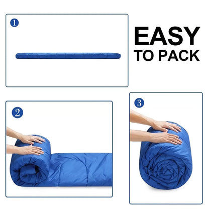 Sleeping Bag 4 Season Lightweight Cold Weather 0-19°F – Envelope Design Adjustable Hood for Camping Backpacking Hiking Mountaineering Winter Travel