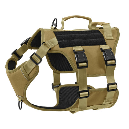 No Pull Dog Harness Escape Proof – Soft Padded Full Body Pet Vest with Lift Handle, Reflective Strips & Leash Clip, Adjustable for Large Dogs Walking Hiking Training