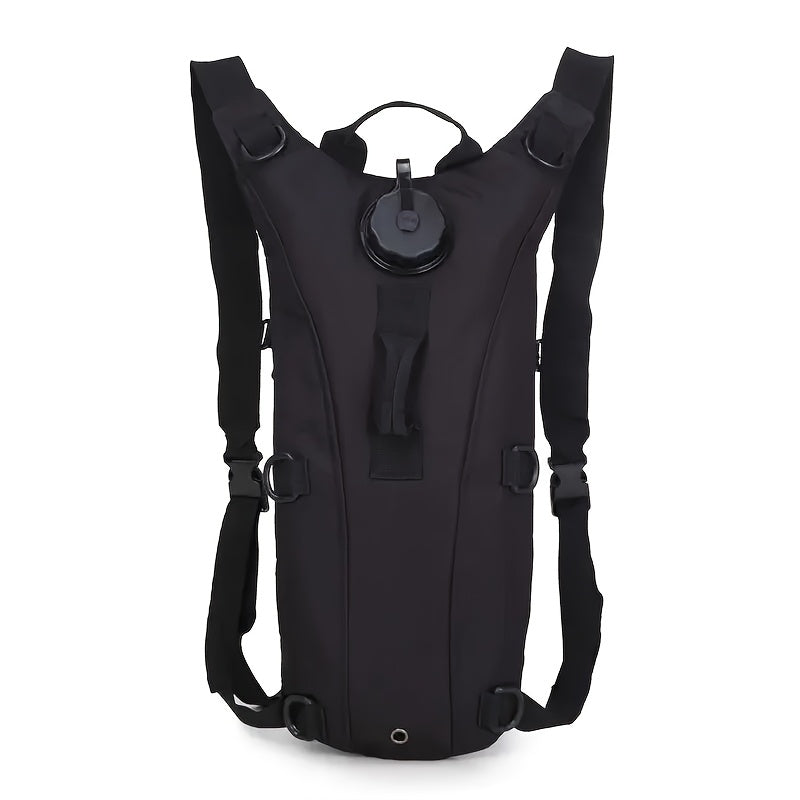 Hydration Backpack with 101oz Water Bladder Tactical Lightweight Pack for Hiking Biking Running Climbing – Adjustable Straps Large Capacity Black Green