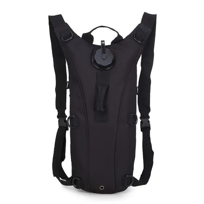 Hydration Backpack with 101oz Water Bladder Tactical Lightweight Pack for Hiking Biking Running Climbing – Adjustable Straps Large Capacity Black Green