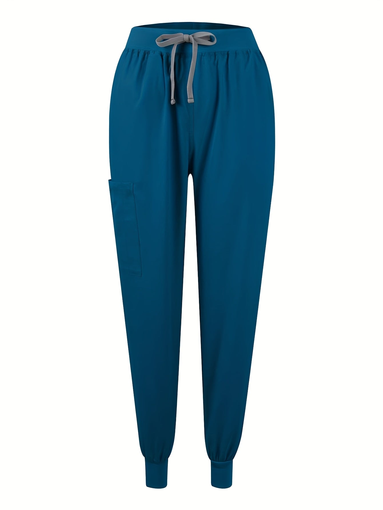 Unisex Medical Scrubs Set – Breathable Quick-Dry V-Neck Top & Drawstring Jogger Pants, Nursing Uniform for Women & Men, 7 Colors, Sizes S-XXL, Ideal for Hospitals, Dental Clinics & Veterinary Work