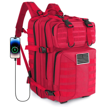 50L High Capacity Tactical Backpack Unisex – MOLLE Military Bag for Camping, Fishing, Hunting, Hiking & Travel – 13 Color Options Including Handbag & Storage Bag Variants