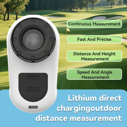 1200 Yard Laser Golf Rangefinder 6X Magnification Slope Switch Pulse Vibration Target Lock Type-C Rechargeable – Trajectory Compensation for Golf & Hunting