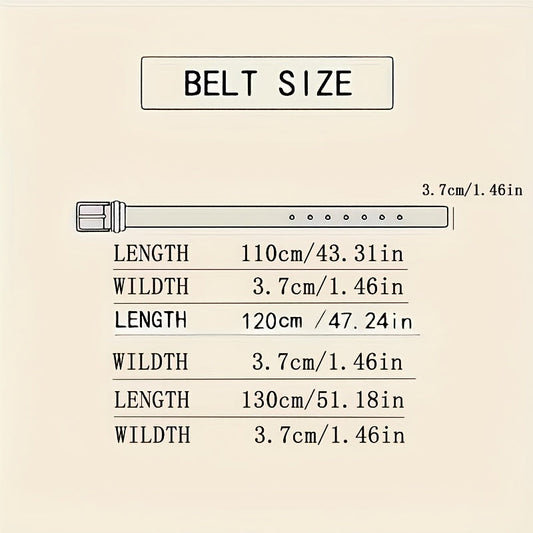 Men's Leather Ratchet Belt Stainless Steel Auto Buckle Trim to Fit Dress and Casual Adjustable Black Belt for Men