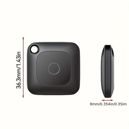 WeTag Smart Bluetooth Item Tracker 1.43" Mini GPS Finder for Keys Wallet Luggage Car Bags – High Decibel Alarm App Control – 1/2/4/8 Pack – Gift for Travelers