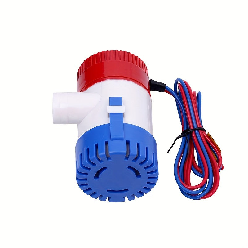 1100GPH 12V Submersible Electric Bilge Pump Low Noise Auto Float Switch for Boats Yachts RVs Pools Marine Water Removal