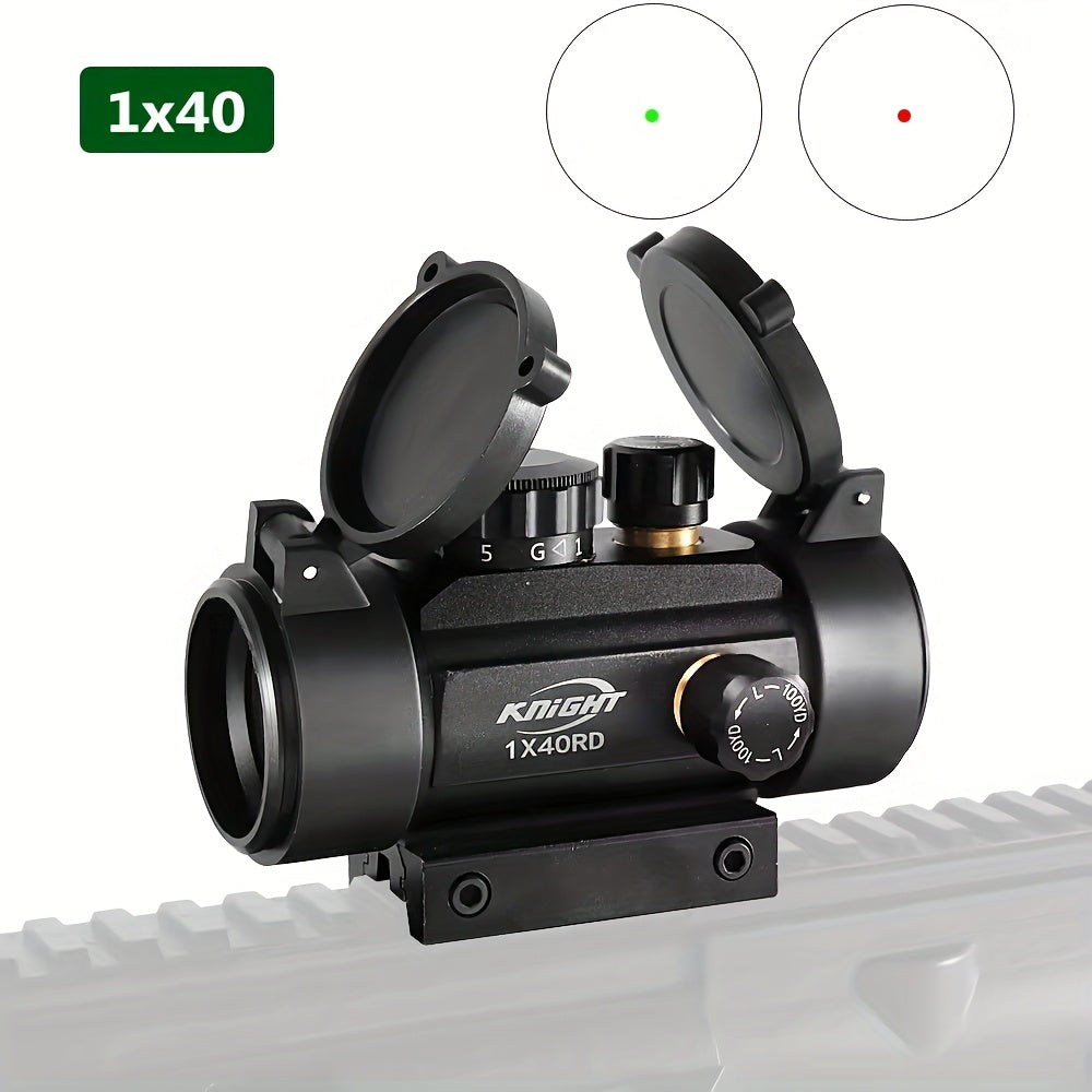 Knight Tactical Red Green Dot Sight Scope – 3x44 & 1x40 Riflescope for Hunting & Shooting, Fits 11mm/20mm Rail, Aluminum Alloy, Battery Powered, Durable Optical Sight