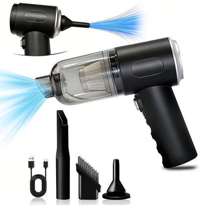 9000PA Cordless Car Vacuum Cleaner – Rechargeable Portable Handheld Vacuum for Car Interior, Pet Hair & Crumbs, Ultra-Lightweight for Home & Auto Daily Use