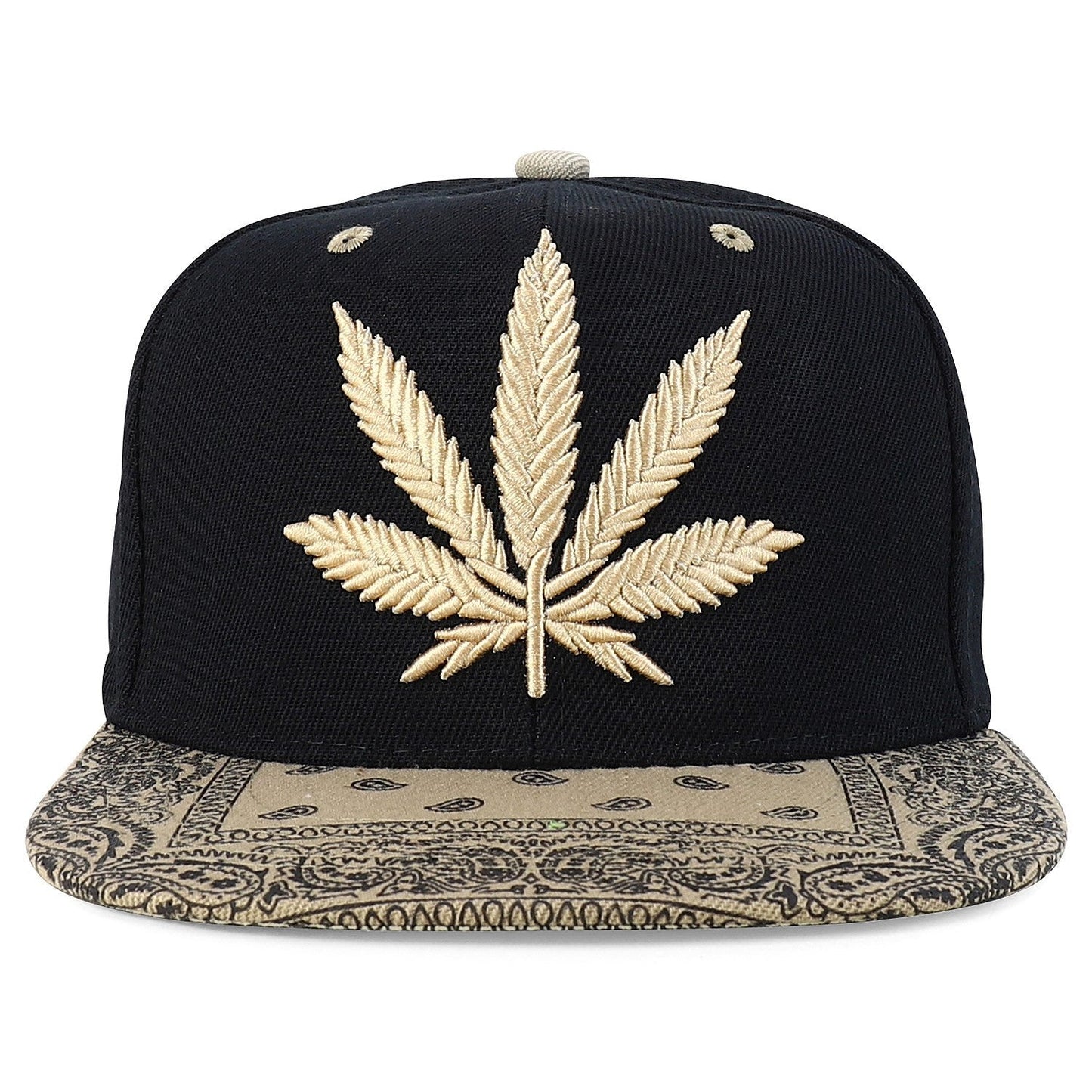 Rasta MJ Leaf 3D Embroidered Flat Bill Snapback Cap – Hip Hop Reggae Hat, Adjustable Snapback, One Size Fits Most, Unisex Streetwear Baseball Cap