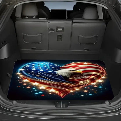 Car Trunk Mat Cargo Liner – Non-Slip Waterproof Floor Mat with Unique Patterns, Durable Vehicle Interior Protector from Dirt, Spills & Scratches, Universal Fit