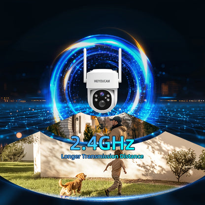 3MP Solar Security Camera Outdoor Wireless – 360° View, Smart Siren, Spotlight, AI Human Detection & Tracking, Color Night Vision, Two-Way Talk, Weatherproof, Wall Mount, Motion Sensor WiFi CCTV