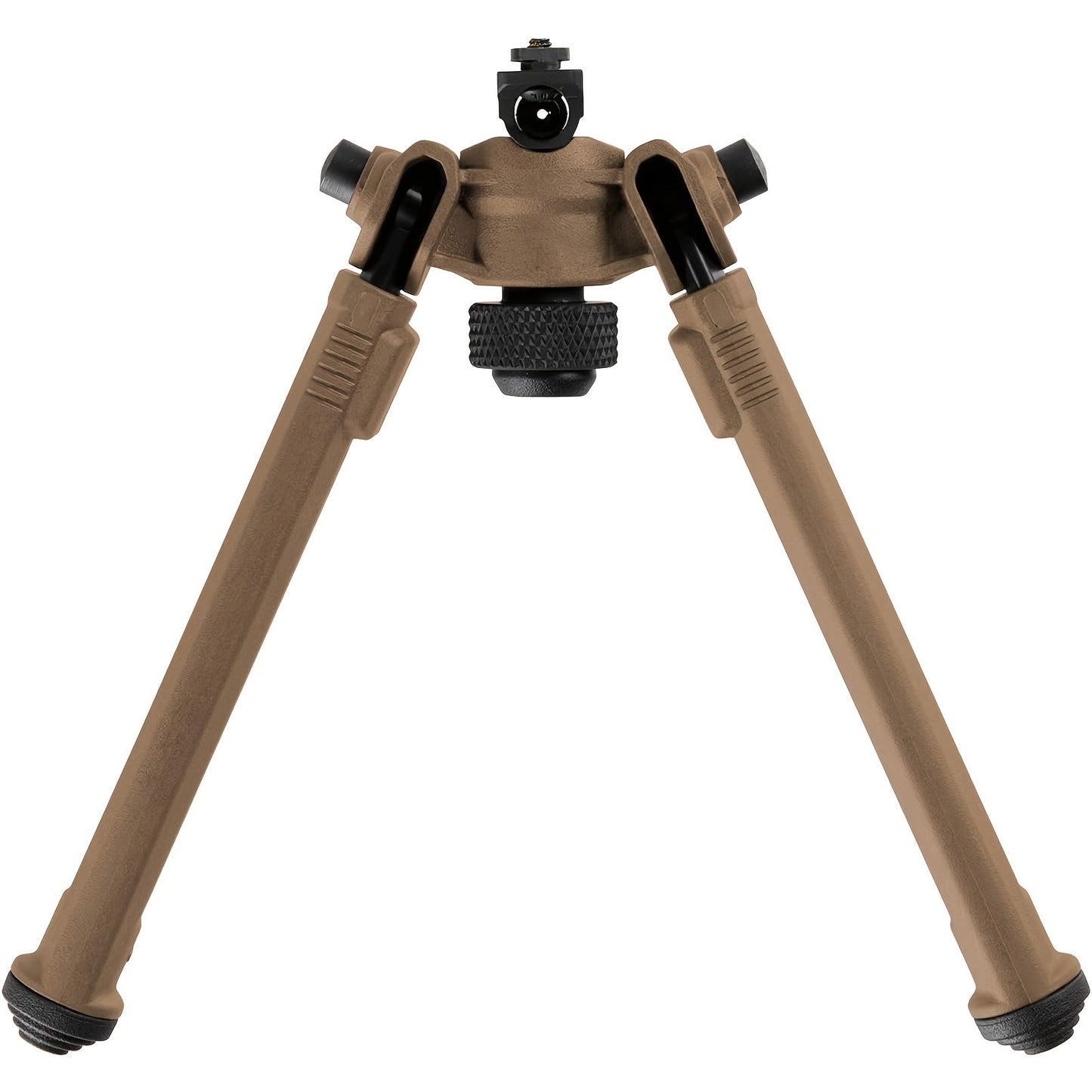 MAG M-LOK Bipod – Lightweight Aluminum Alloy Foldable Bipod for Hunting & Shooting, Quick-Release Folding, Non-Slip Rubber Feet, Black & Flat Dark Earth, Compatible with M4 AR15 M-LOK Handguards
