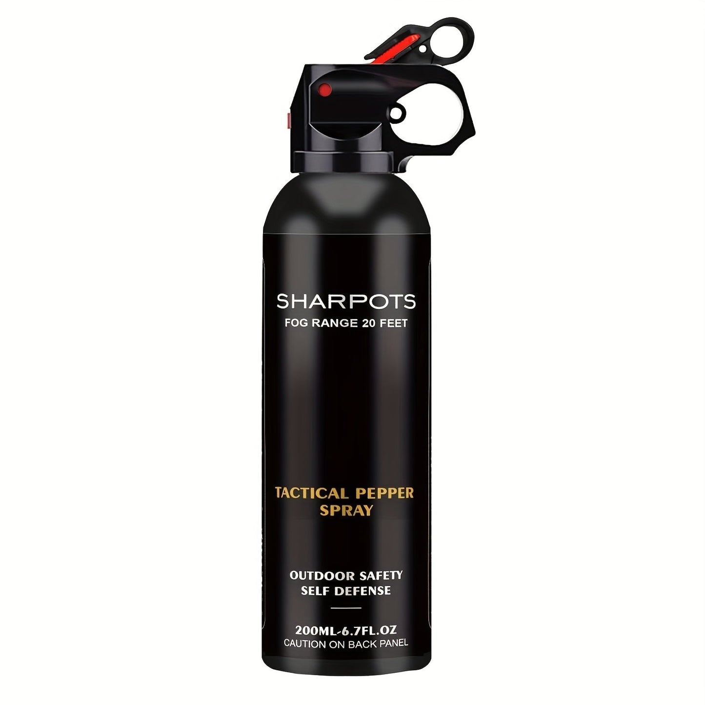 Maximum Strength Pepper Spray 6.7oz for Hiking & Outdoor Self Defense – Fast-Deploy OC Formula, Compact & Easy Access Personal Protection for Camping, Trails & Everyday Carry, 1, 2 or 4 Pack