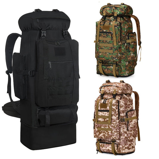 Large Capacity Hiking Backpack 26-42L Expandable - Outdoor Camping Mountaineering Pack for Men & Women, Lightweight Leisure Travel Daypack for Adventure